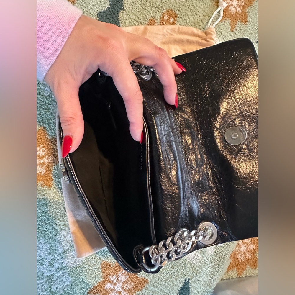 REBECCA MINKOFF EDIE SQUARE CROSSBODY W/ STUDS - Picture 6 of 7